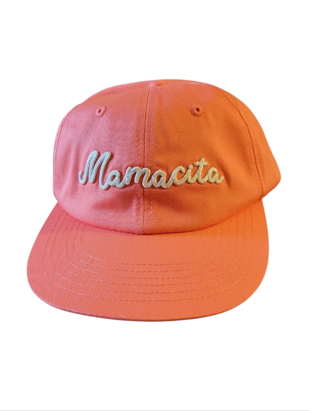 Sunshine Studios Women's Mamacita Embroidered Cap - Coral